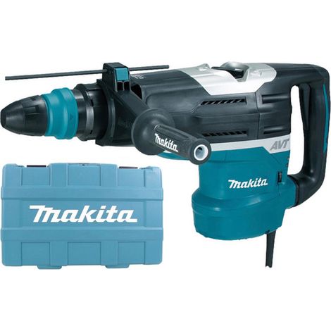 Makita – Perforateur burineur filaire SDS MAX 1510W HR5212C – Force de frappe 19.1J – Triple anti-vibrations pour confort d'utilisation (1/2)