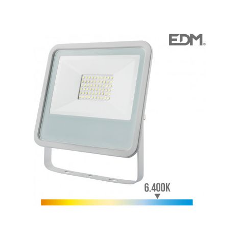 Edm MultiLed Projector 50W Blanc Lumière Froide