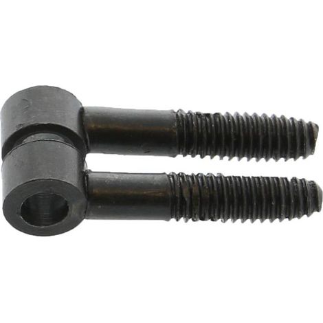 Blister cerniera anuba 48098.12 ferro brunito 2 pezzi
