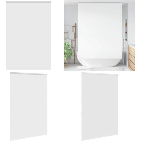 vidaXL Store enrouleur de douche avec cassette largeur du tissu 146 cm (1/5)