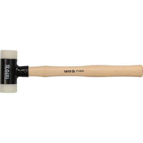 Schonhammer Kunststoff Ausbeulhammer Gummihammer Rückschlagfrei L 350 mm Ø 40 mm 430 g (1/5)