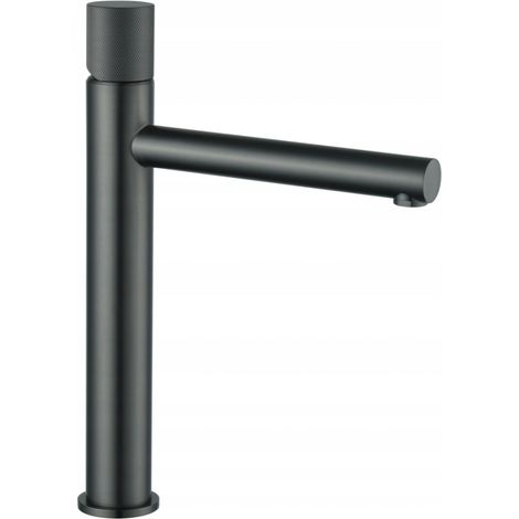 Mexen Elba One hohe Waschtischarmatur, Graphit - 74111-66