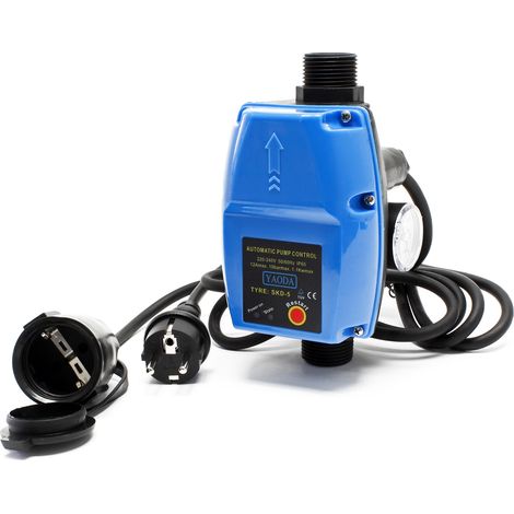 Wiltec Pressostato SKD-5 230V Per pompe autoclave e pompe monofase Protezione marcia a secco 2 cavi