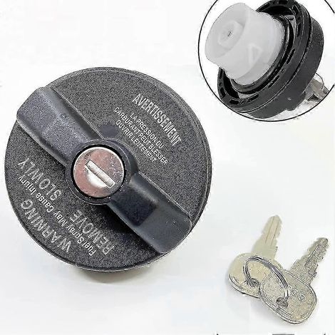 Bouchon de réservoir d'essence antivol pour Jeep Wrangler TJ JK JL (1/4)
