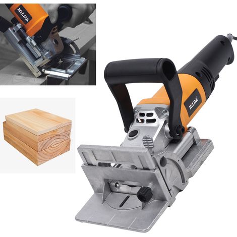 Machine de travail du bois - Coupe-tenon pour bois - Réglage de l'angle 0-90° - 760 W - 11600 tr/min - Avec sac à poussière - Lame de scie - Idéale pour les menuisiers et les artisans dans les
