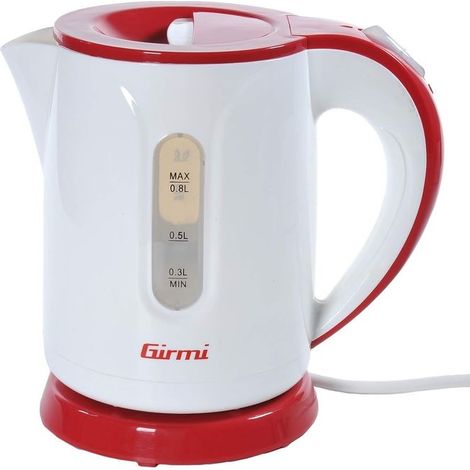 Bouilloire électrique Girmi BL10 0,8 L Rouge Blanc 1100 W (1/2)