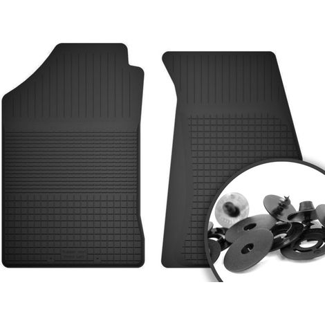 Alfombrillas delanteras de goma para: camioneta Ford Ranger MK2 (2007-2012)