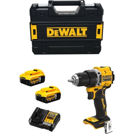 Taladro atornillador Dewalt DCD794P2T-QW 18V 5Ah (1/5)
