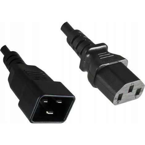 MicroConnect Verlängerungskabel C13-C20 0,5 m