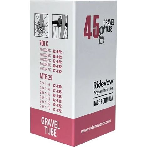 Valvola leggera Gravel / MTB da 45 g e 85 mm