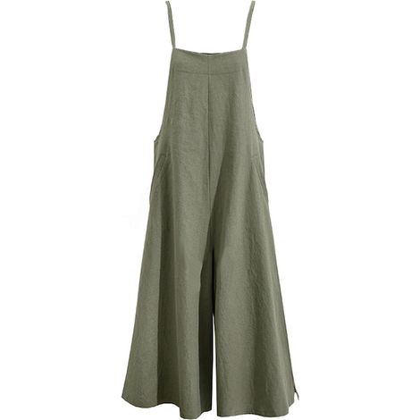 Salopette femme QttvbTna en coton vert, taille M, combinaison bretelles, vêtement travail jardinage, tenue décontractée, salopette classique robuste, confortable et pratique. (1/4)