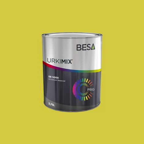 Pot de Peinture Polyuréthane / bi composant NCS S1060-G80Y  Brillant - 150gr
