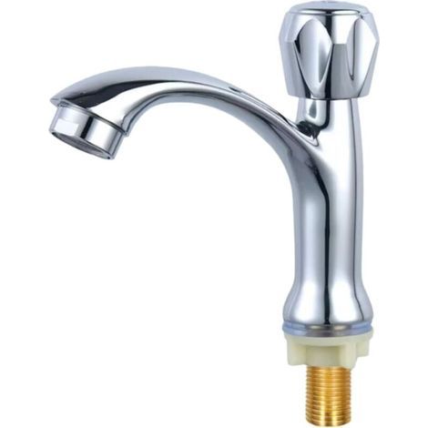 Robinet d'évier, lavabo, eau froide uniquement, robinet de lavabo (1/4)