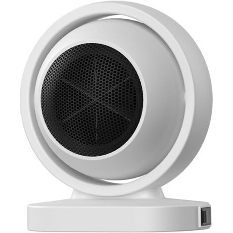 Mini radiateur de bureau compact et silencieux, chauffage au sol pour appartement, hôtel, maison, blanc