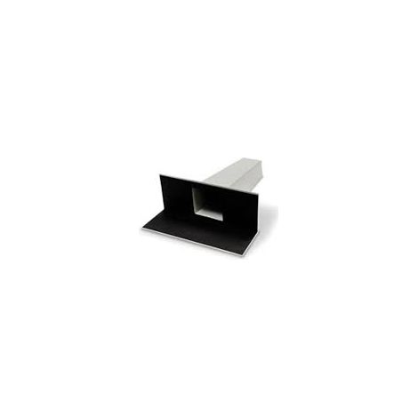 Aquaform od plus scarico perimetrale dim. entrata 90x90 -dim. uscita 75x75 - lung. 460 mm.