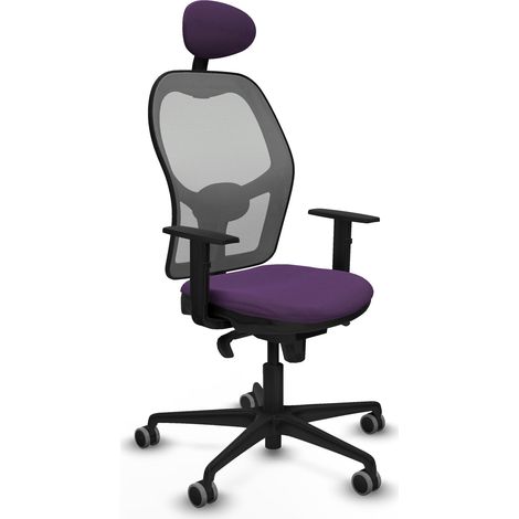 Silla de Oficina con Cabecero Jorquera Piqueras y Crespo 1D036G1 Morado