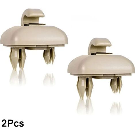 Set aus zwei Sonnenblendenclips für den Innenraum von Audi A1 A3 A4 A5 Q3 Q5 Auto-Aufbewahrungszubehör (1/5)