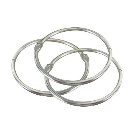 Crochets de rideau galvanisés pour tube Ø 1' (33,7 mm)