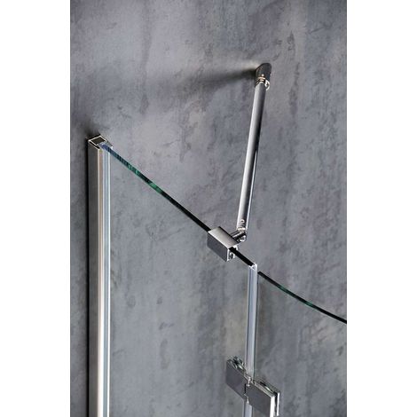 Polysan Modular Shower - Puntal de esquina, cromado 765-C (1/2)