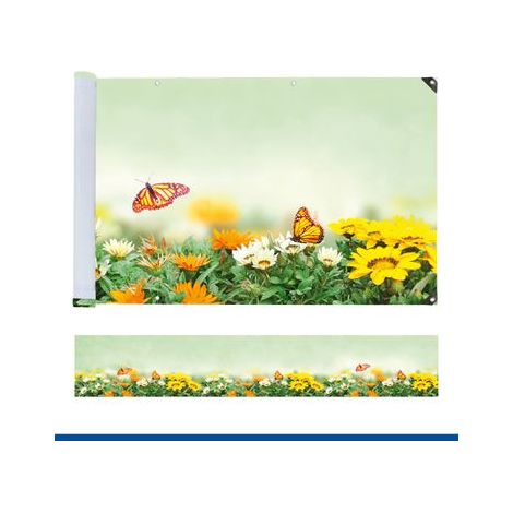 Housse de balcon Butterfly, 5 m x 85 cm (1/5)
