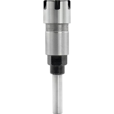 Tige d'extension pour fraiseur acier ressort queue 8mm allonge fraise rallonge mandrin ER16-8 8mm avec pince (1/2)
