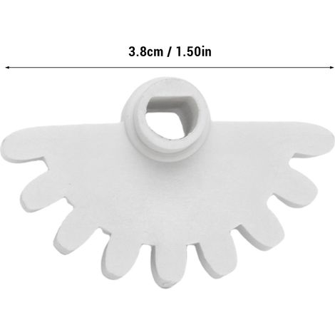 Ortviai Grille renforcée pour climatiseur split mini 9319292014 en ABS blanc – 2 pièces (1/4)