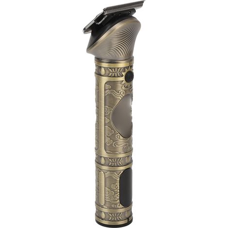 Tondeuse à barbe et cheveux étanche IPX7, rechargeable et portable, kit de soin pour hommes pour le corps, le visage et les poils du nez. (1/5)