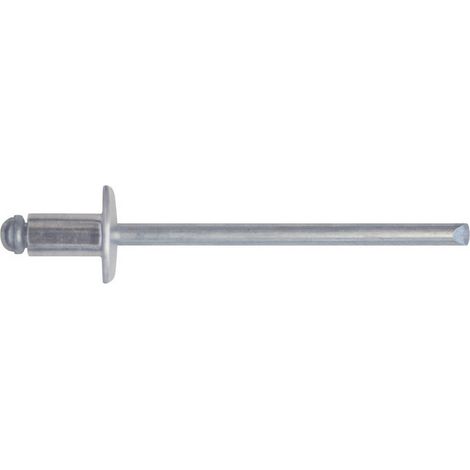 Rivetti in alluminio 4,0x18. Prezzo per 100 pezzi. (1/2)