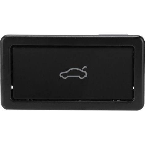 Bouton de commande de hayon 3D0959831D ABS noir, pièce de rechange pour Audi A4, A6 et A7 (1/4)