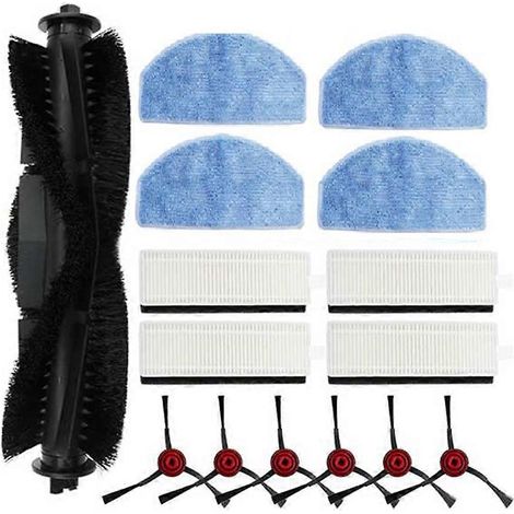 15 pièces d'accessoires pour aspirateur Laresar Mars 01 / Lubluelu SL68 : brosse principale, filtre pour balai à franges. (1/5)