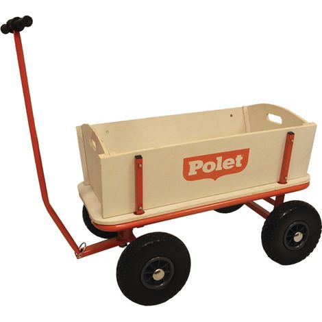 POLET Bollerwagen 16,50kg 4 PU-Reifen/300 68l - 750010 - Carrello POLET 16,50kg 4 pneumatici PU/300 68l - 750010