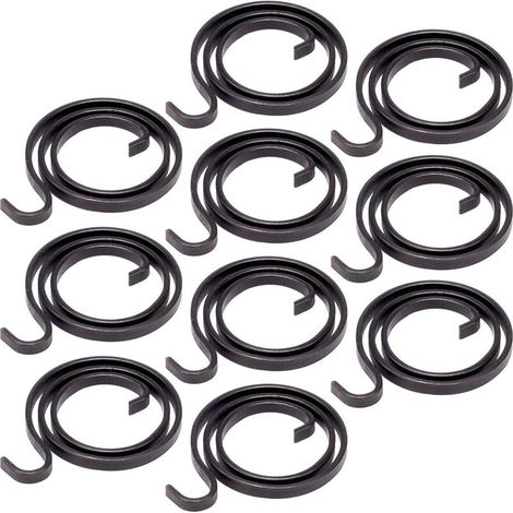 10pcs Door Handle Springs 1.9 Turns Internal Handle Coil 2.9mm Width for Replacement Parts Handles and Locks (1/5)