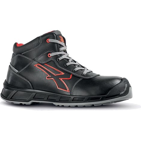Zapatos de trabajo altos U-Power Sting ESD S3S CI FO SR - 43 (EU) - Nero