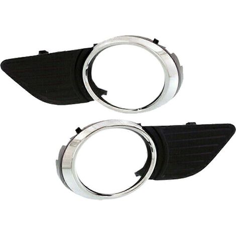 paire de grilles chromées de protection de feux antibrouillard avant pour Toyota Sienna Base/XLE/LE 2011-2017 52127-08030 52128-08030 (1/5)