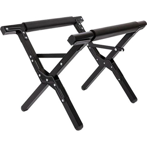 Seau à glace extérieur support aluminium pliable réglable cadre portable pour camping pique-nique (1/5)