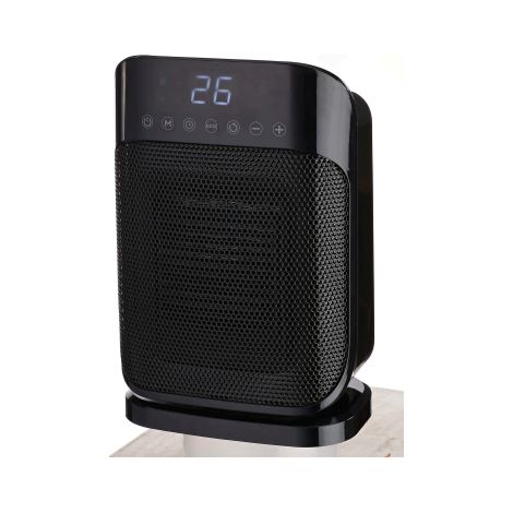 Drexon 503180 - Radiateur céramique oscillant mobile 1800W NERO - IP21- Affichage digital- (1/3)