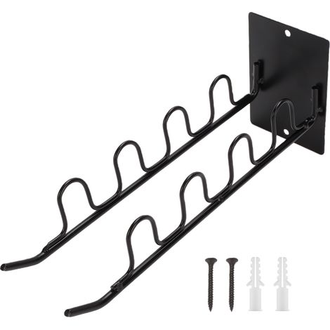 Support mural pour outils de jardin, pelles, râteaux, support de rangement pour balais, garage, sous-sol, atelier (1/5)