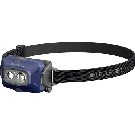 Ledlenser Linterna Frontal LED Recargable Azul 500lm 130m
