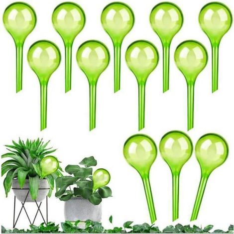 Kit arrosage automatique - 12PCS - Globe arrosage en plastique - 13x5 cm - Arrosage intérieur et extérieur Multicolore ARROSOIR (1/3)