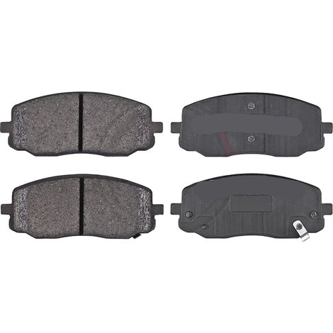 KIT PASTIGLIE FRENO ANTERIORI compatibile con HYUNDAI i10 (PA) / PASTIGLIE FRENANTI AUTO OEM FDB1783 , / SOSTITUZIONE DIRETTA / BASSA POLVERE / SILENZIOSO (1/4)