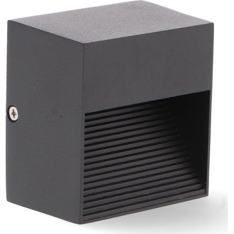 IluminaShop - Baliza LED de Superficie 3W IP54 Blanco Calido 3000K
