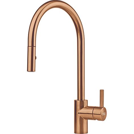 ROBINET DE CUISINE EN LAITON ROSE DORE COLLECTION PENEE (1/5)