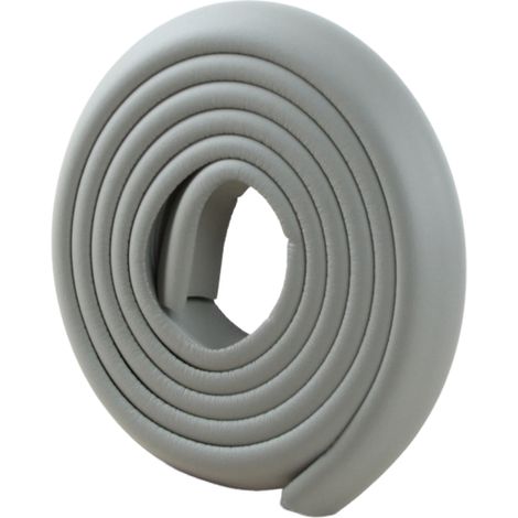 Protectores de esquinas para bebés, ideales para proteger las esquinas afiladas de mesas, armarios y paredes (gris, 1 rollo). (1/5)