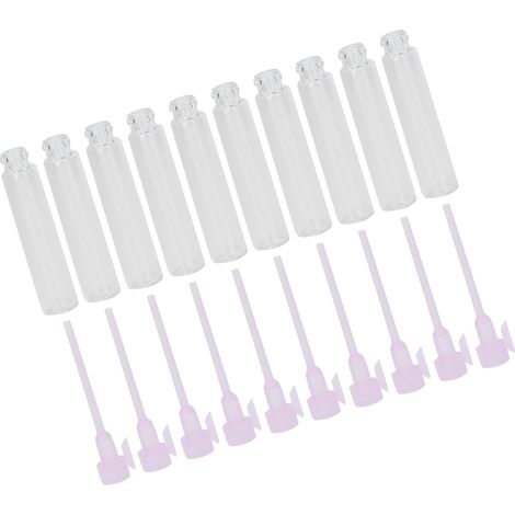 Lot de 10 mini flacons vaporisateurs de parfum vides de 2 ml, rose (1/5)