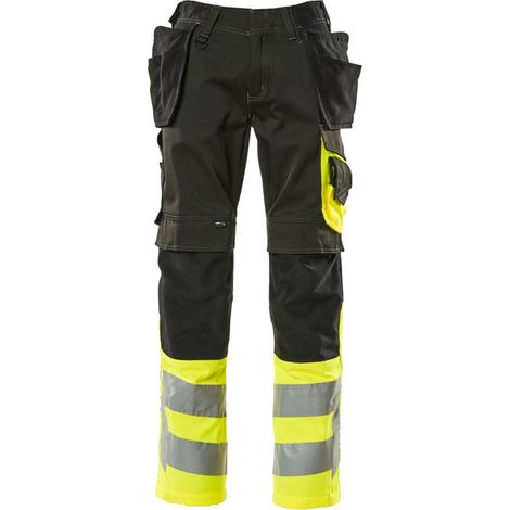 Mascot Hose mit Hängetaschen 17531-860-0917 Gr. 82C47 schwarz/hi-vis gelb