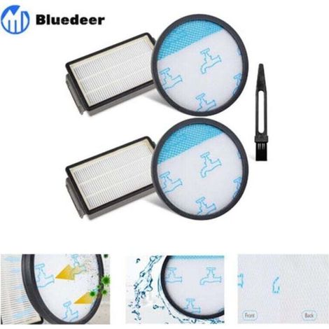HEPA Kit de filtres pour aspirateur Rowenta COMPACT Power XXL RO4825EA RO4811EA RO4871EA RO4855EA RO4826EA RO4859EA RO4881EA (ZR78000 Filtres) Bluedeer (1/4)