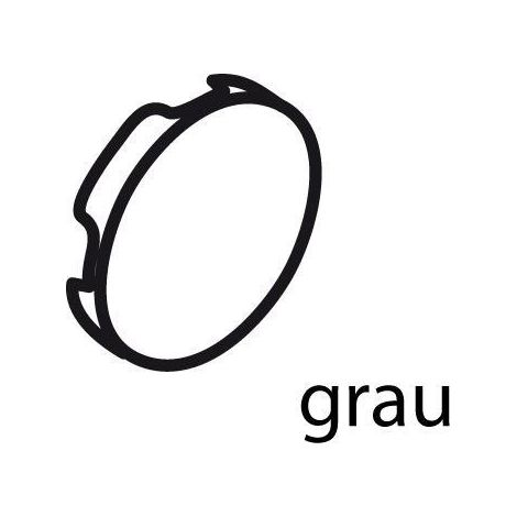 IS Abdeckkappe, Grau RAL7016