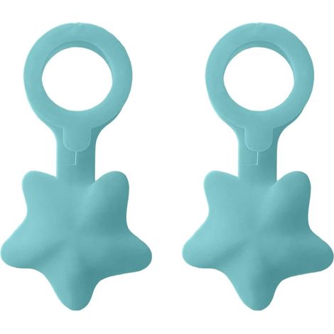 Bouchon De Vidange pour Baignoire 2 Pièces en Forme D'Étoile Étanche Bouchon De Drain En Silicone Pour Salle De Bains Pour Hôtel École Maternelle Maison Appartement Location Garçons Filles (1/5)