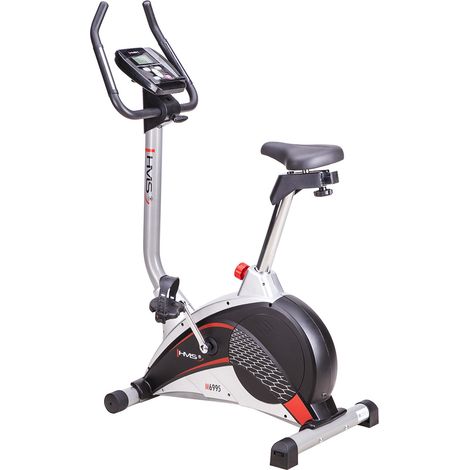 Bicicleta estática magnética HMS M6995 ajustable a 16 niveles de resistencia (1/5)