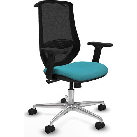 piqueras-y-crespo Silla Mardos turquesa cómoda para oficina